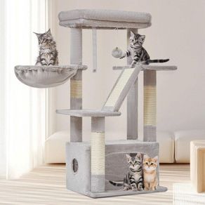 Taoqimiao 98cm Cat Tree Cat Tower with Condo and Perch - Brand New Sealed