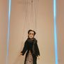 Sad-Eyed Lady Handmade Wooden Marionette Image 9