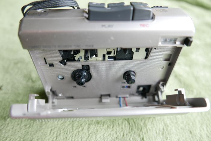 Vintage Sanyo Dictation Machine - Compact Cassette Recorder Sanyo - VGC (TRC-1148)