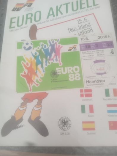 Euro 88 Programmes