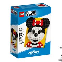 LEGO Disney Brick Sketches Minnie Mouse Set 40457 Brand New Factory Sealed