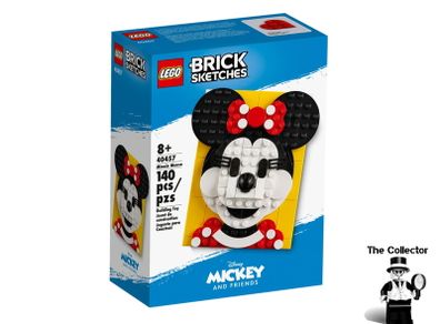 LEGO Disney Brick Sketches Minnie Mouse Set 40457 Brand New Factory Sealed