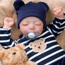 Ultra Realistic Baby Boy Reborn Dolls, Soft Silicone Vinyl Lifelike Handmade Reborn Ideal Xmas Gift LOTS OF DOLLS AVAILABLE, SEE PHOTOS FOR ALL OPTIONS (FREE POSTAGE) Image 2