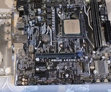 Ryzen 3 2200G + Asus prime A320M-K