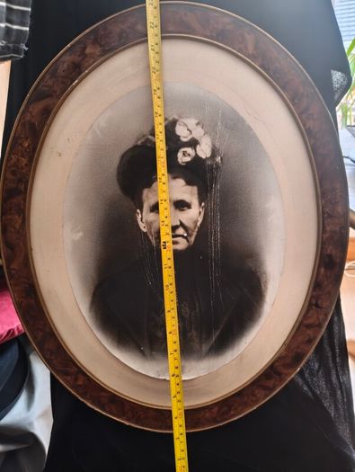 antique framed photograph