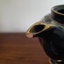 Victorian Hand Painted Black Tea Pot Image 7