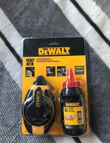 Dewalt 3:1 gear chalk reel kit