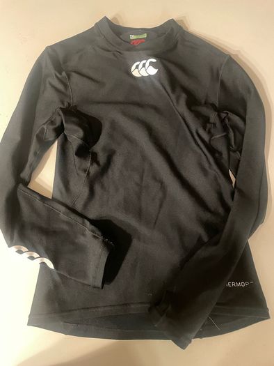Cantabury base layer black large boys