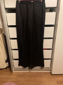 ARKET silk satin trousers