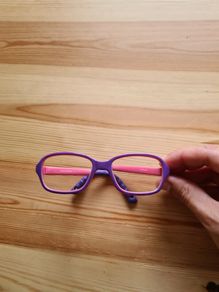 Nano Vista pink kids toddler flexible glasses frames