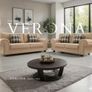 Verona Beige Color Scatter & Fullback Sofa Image 3