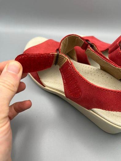 Hotter Shoes Macys - Strappy Sandals Wedges - Womens size 7 EU 41