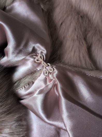 Dunnes Stores   Faux  Fur Blush  Box Jacket .  S.16. New - No Tag.