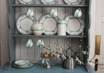 Vintage Plate Shelf