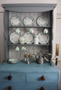 Vintage Plate Shelf