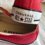 Converse All Star Red Trainers - Canvas Shoes - Size 5 - 37.5 Image 7