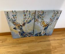 2 Ikea Wall Paintings