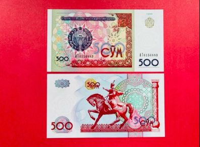 Uzbekistan. 500. Sum  1999. Pick 81  ( Uncirculated )