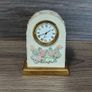 Miniature desk mantle clock quartz untested parts or repair Image 2