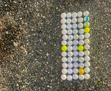 60 golf balls