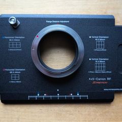 Fotodiox Mount Adapter, Canon RF to Large Format 4x5