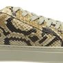 SELECTED Women's Leather Trainer B Sneaker, SLFDONNA New Snake 37 EU, 4 UK Image 3