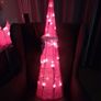 Christmas light up santa decoration. Image 2