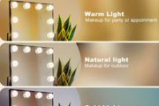 Light Up Your Vanity: Hollywood Style LED Mirror Lights Kit with Dimmable Bulbs