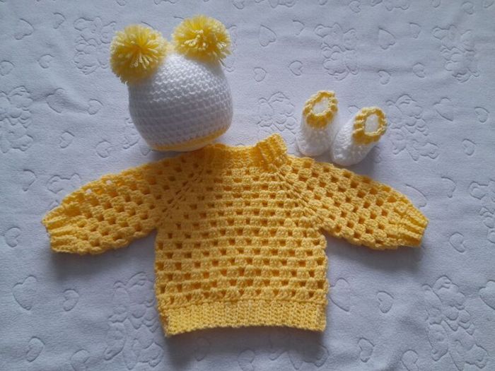Handmade baby gift sets 0-3 months