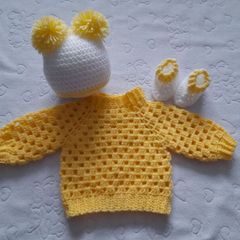 Handmade baby gift sets 0-3 months