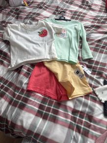 baby girls shorts set