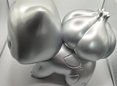 Bulbasaur pokemon silver figure