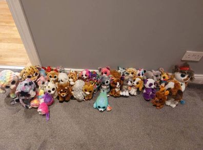 beanie boo  collection (37 many new with tags)
