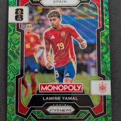 Monopoly Prizm Fifa World Cup 2026 Lamine Yamal Four Corners Green Wave