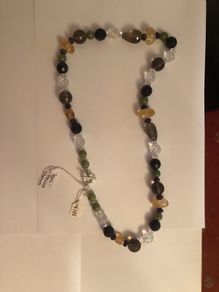 Semi precious stones necklace