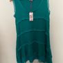 Per Una Sleeveless top jade size 10 - New Image 2