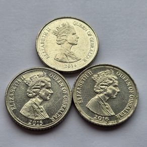Gibraltar 3 Coins 5p Candytuft Flower