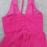Beautiful Dress, Fuschia, 100% silk, like new, Size 10 Image 6