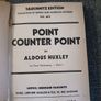 Aldous Huxley / Point Counter Point/ Vol. 1/ Tauchnitz Edition/ 1930 Image 2
