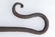 1700's rare Hand forged iron Shepherd's "crook "