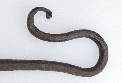 1700's rare Hand forged iron Shepherd's "crook "