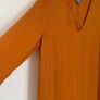 COS Yellow Layered A-line Dress Image 3