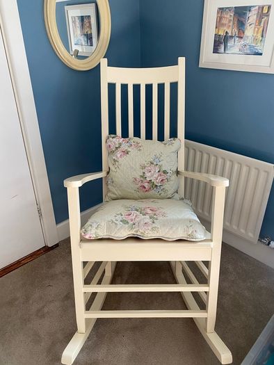 Strawbridge solid wood rocking chair