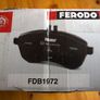 Front Brake Pads Set Ferodo Premier Citroen Peugeot Image 2
