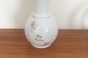 Vase - Donegal China (8inches) with 'Happy Birthday' on the front.