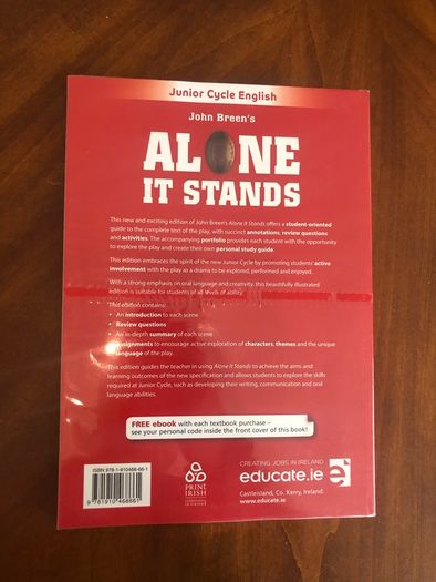 NEW Alone it stands book & portfolio