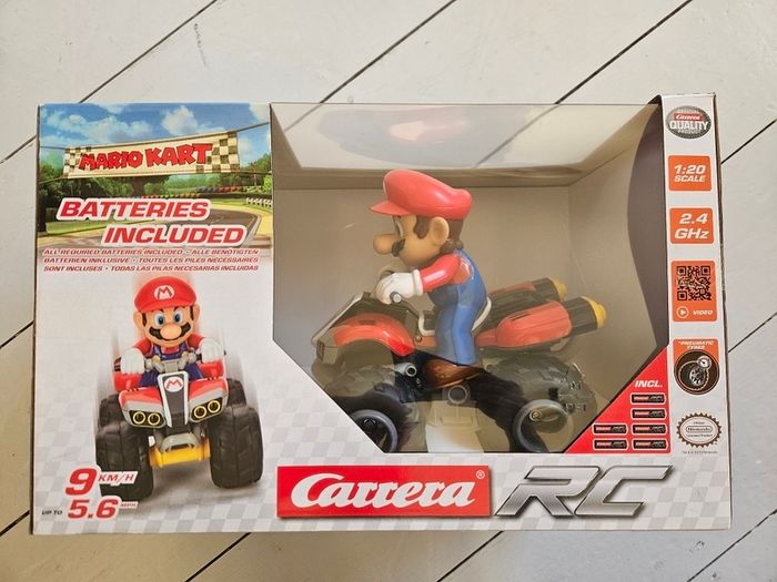 Carrera Mario Kart. Remote Control Quad bike  1:20 scale.