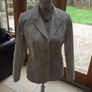 Ladies TurnoverCream Blazer Image 2