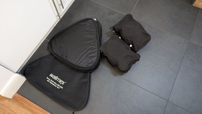 soft box X3 60x60cm