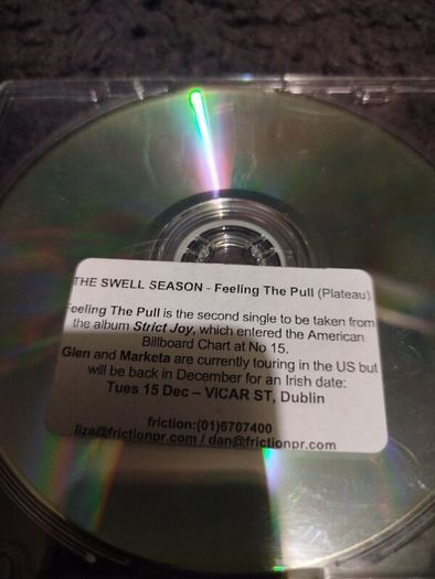 The Frames/Glen Hansard/The Swell Seasons - Promo CDs